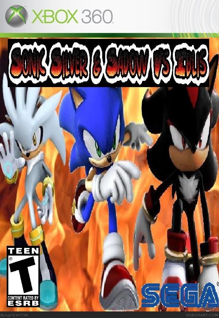 Sonic Silver & Shadow VS Iblis box cover