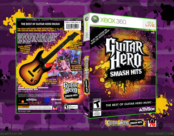 guitar hero greatest hits xbox 360