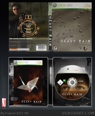 Heavy Rain Xbox 360 Box Art Cover by Havok