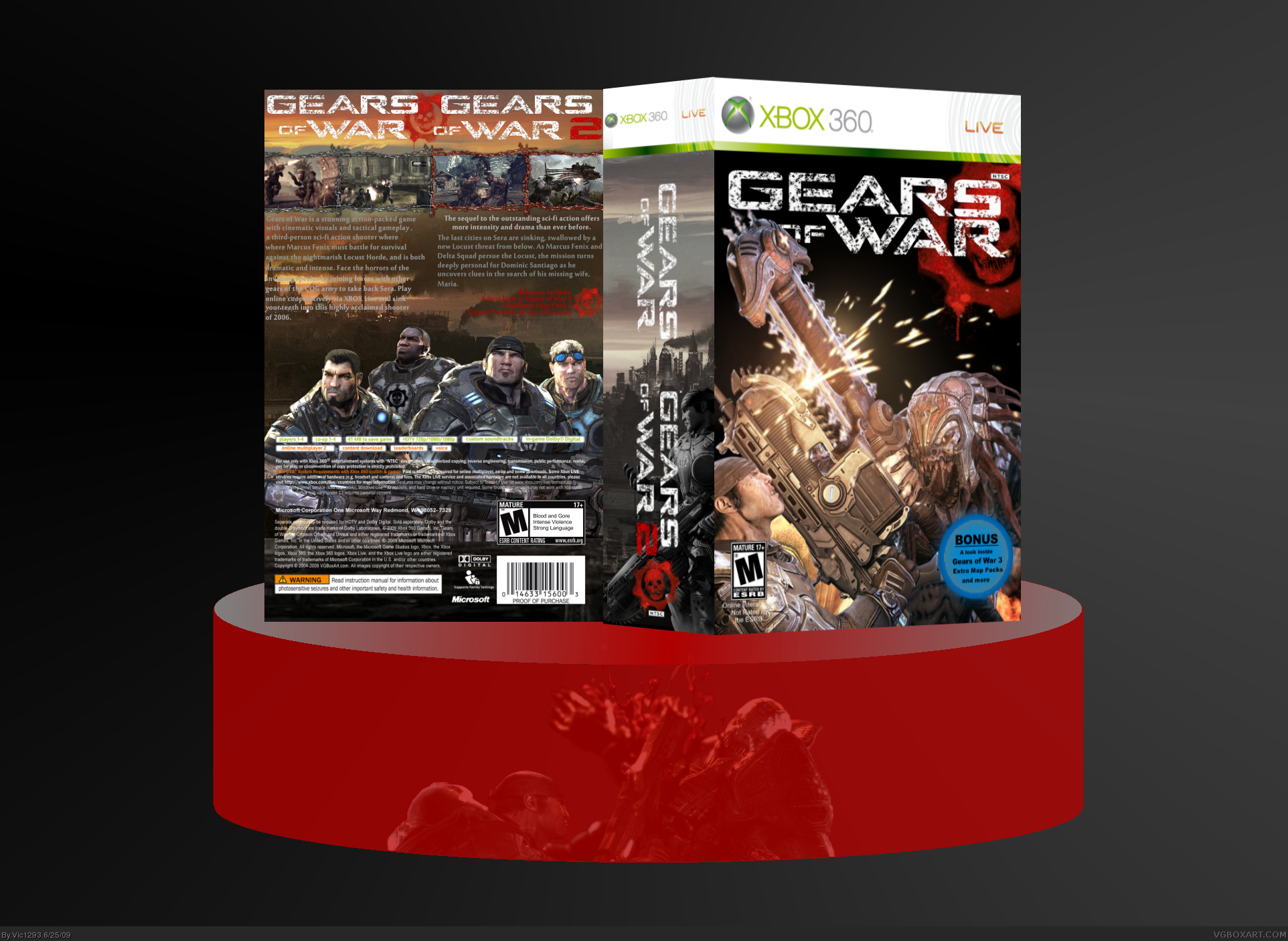 Gears of War: Double Pack box cover
