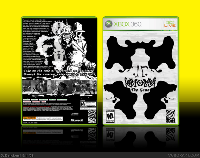 Rorschach: The Game box art cover