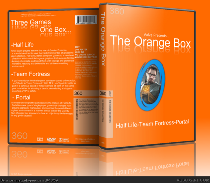 the orange box xbox one x