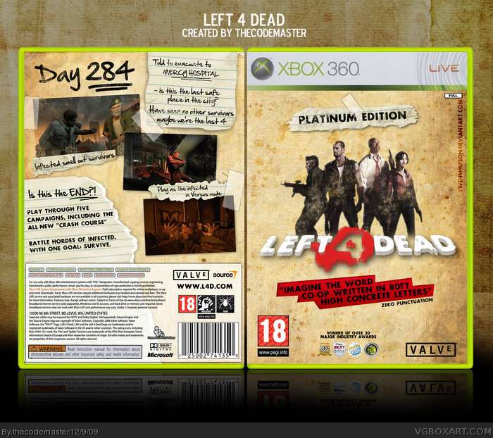 left 4 dead 1 xbox 360