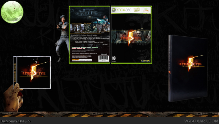 Resident Evil 5: Game Add-On box art cover