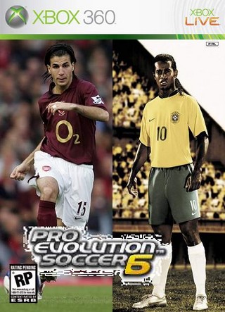Pro Evolution Soccer 6 box cover