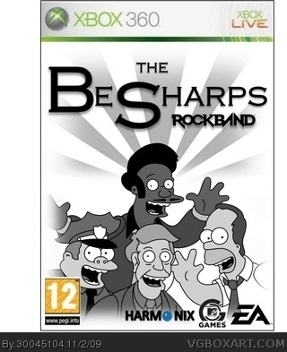 The BeSharps: Rock Band box art cover