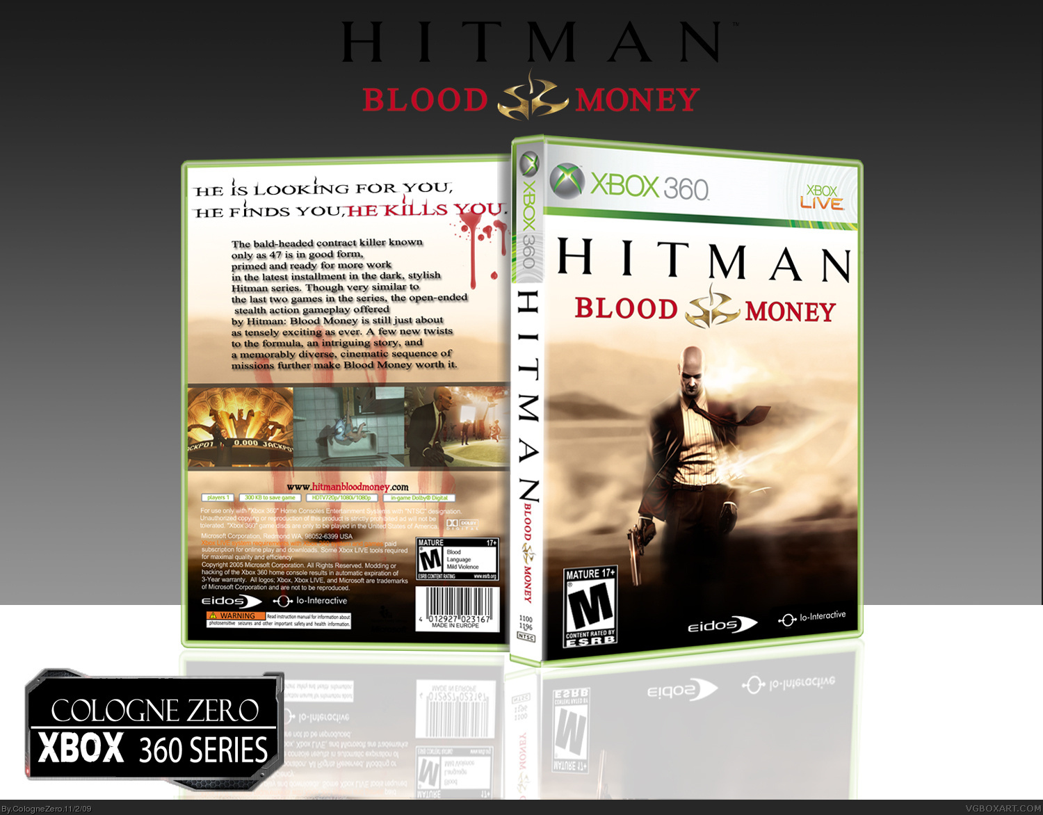Hitman: Blood Money box cover