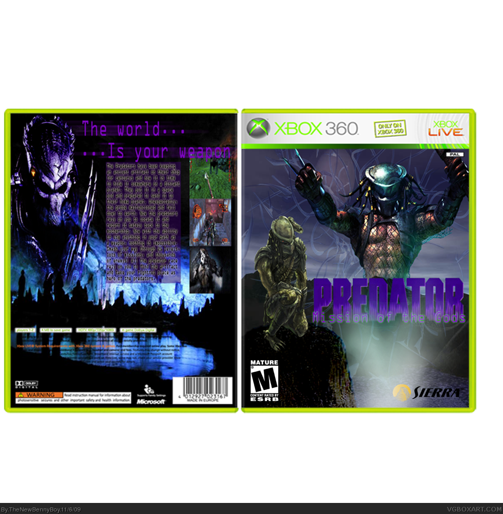 Predator: Mission of the Gods box cover