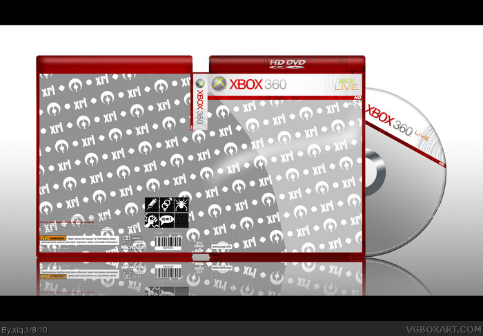 Xbox 360 HDLine Template Xbox 360 Box Art Cover by xiq