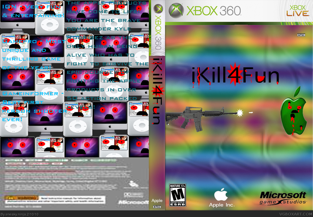 iKill4Fun box cover