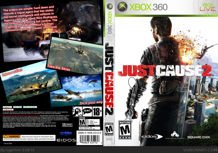 Just Cause 2 box art cover