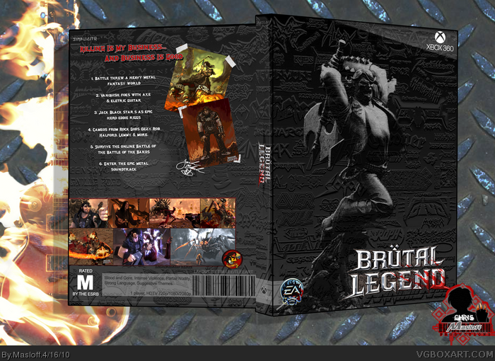 brutal legend ps3 cover art