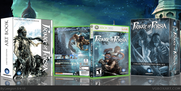 Prince Of Persia: Collectors Edition box art cover