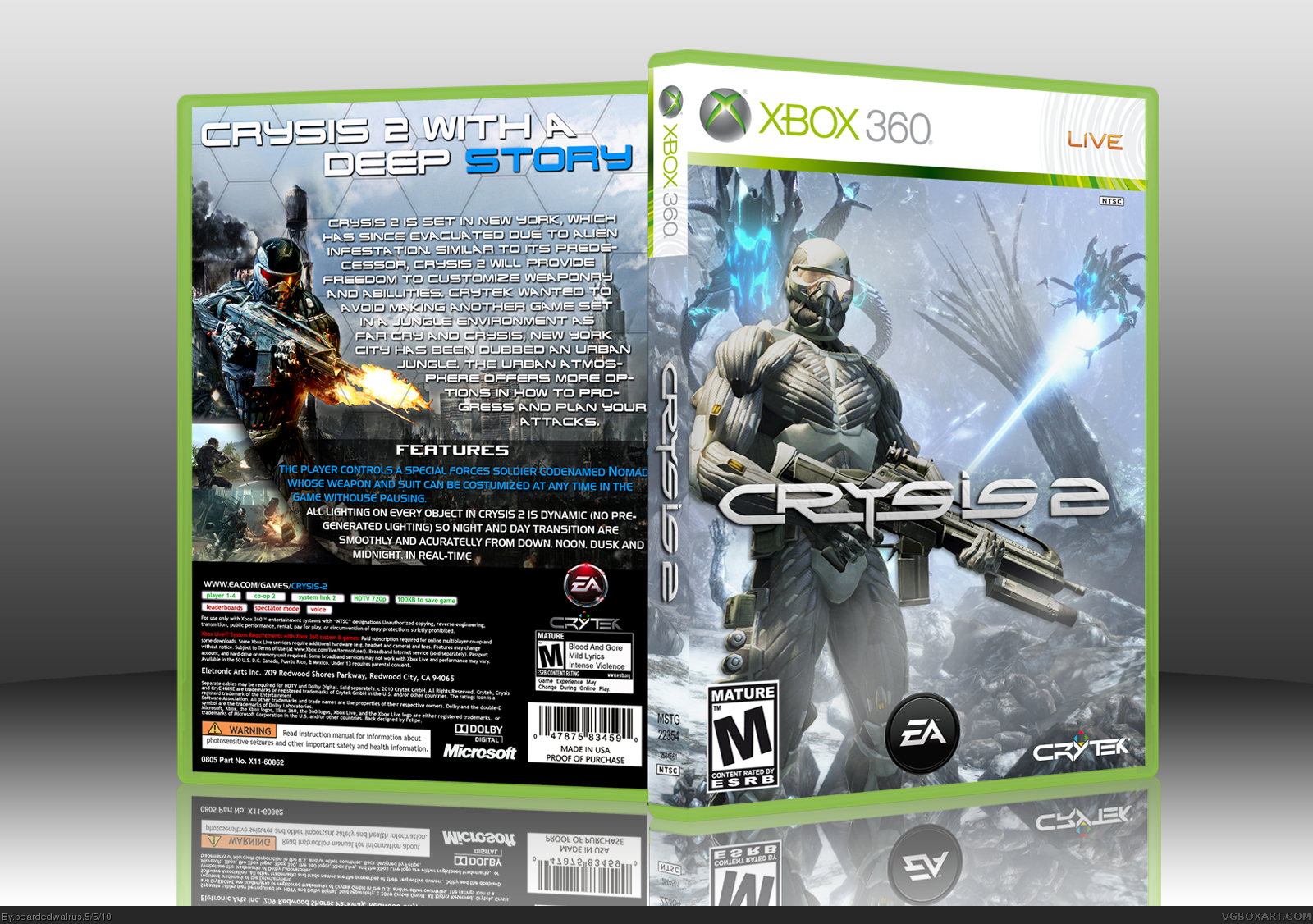 Crysis 2 box cover