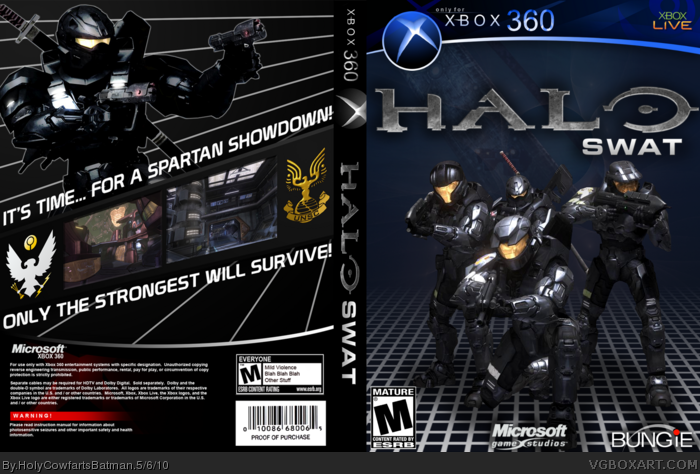 Halo: SWAT box art cover