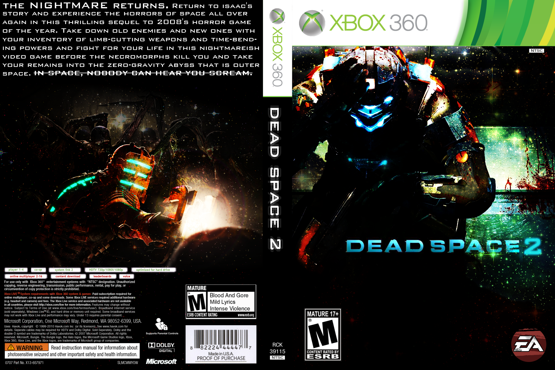 dead space 2 xbox 360 multiplayer