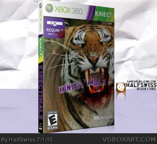 Kinectimals box art cover