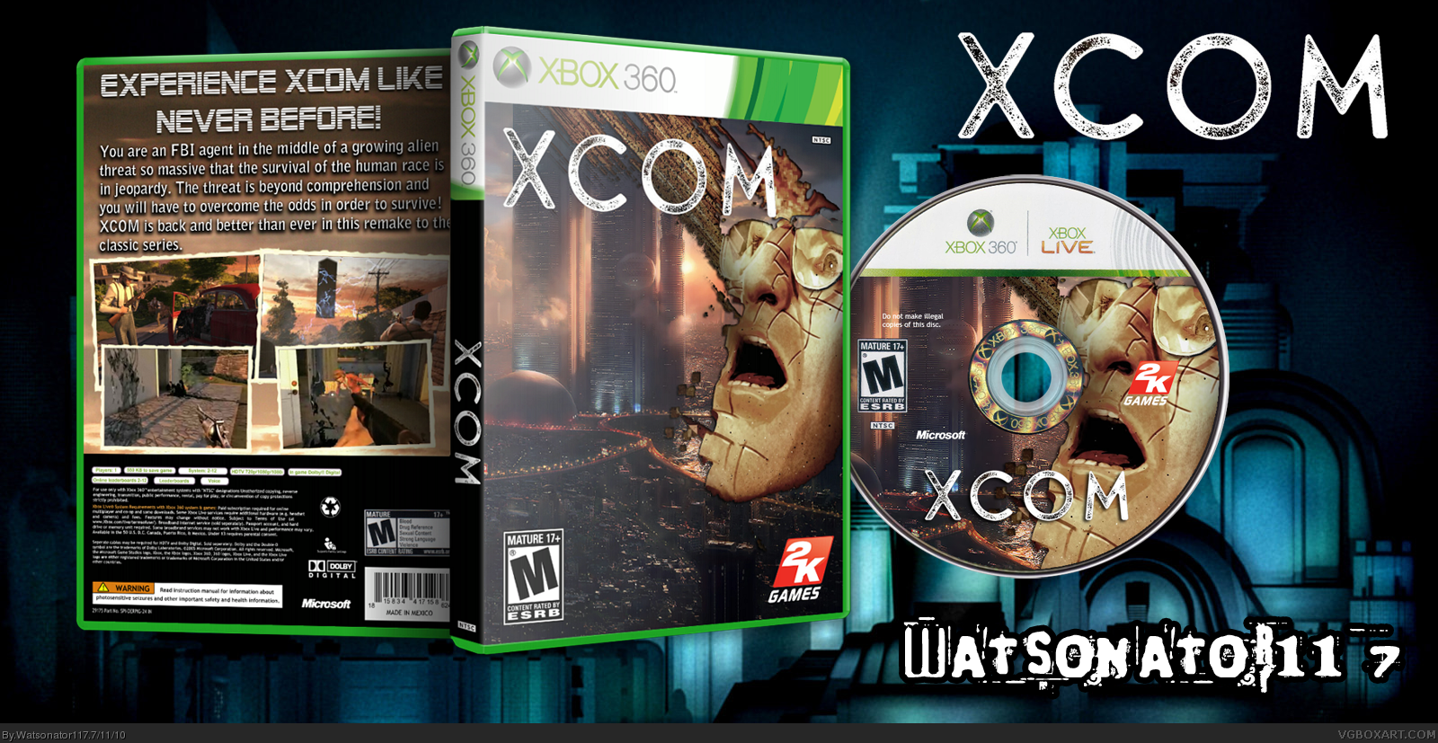 XCOM box cover