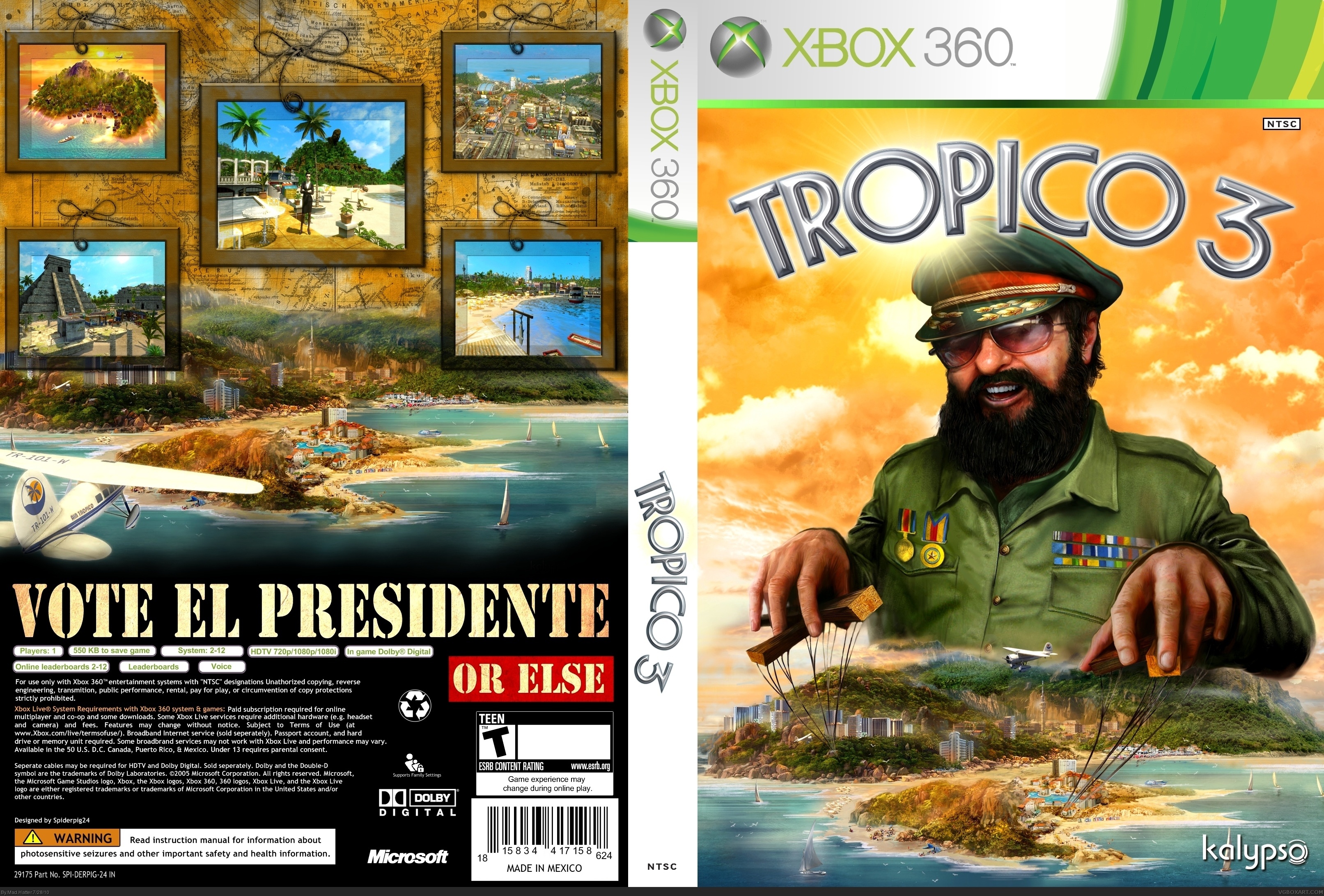 Tropico 3 box cover