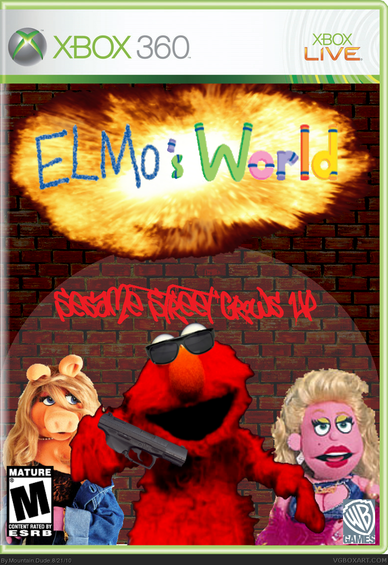 Elmo's World box cover