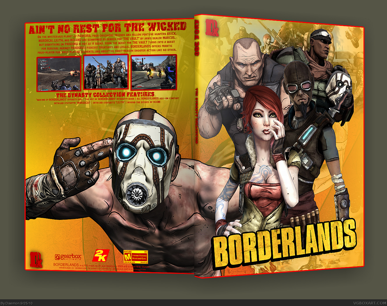 Borderlands box cover