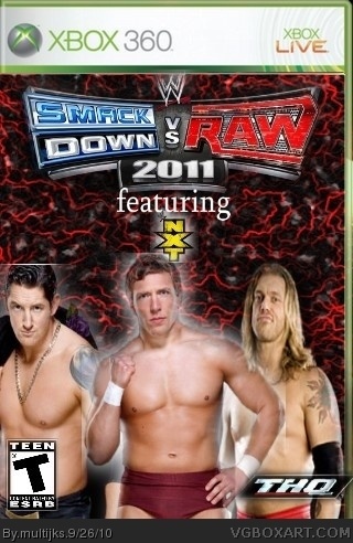 WWE Smackdown Vs Raw 2011 box cover