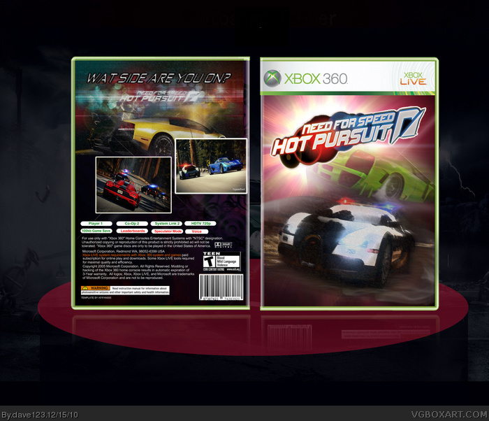 xbox 360 need for speed hot pursuit 2