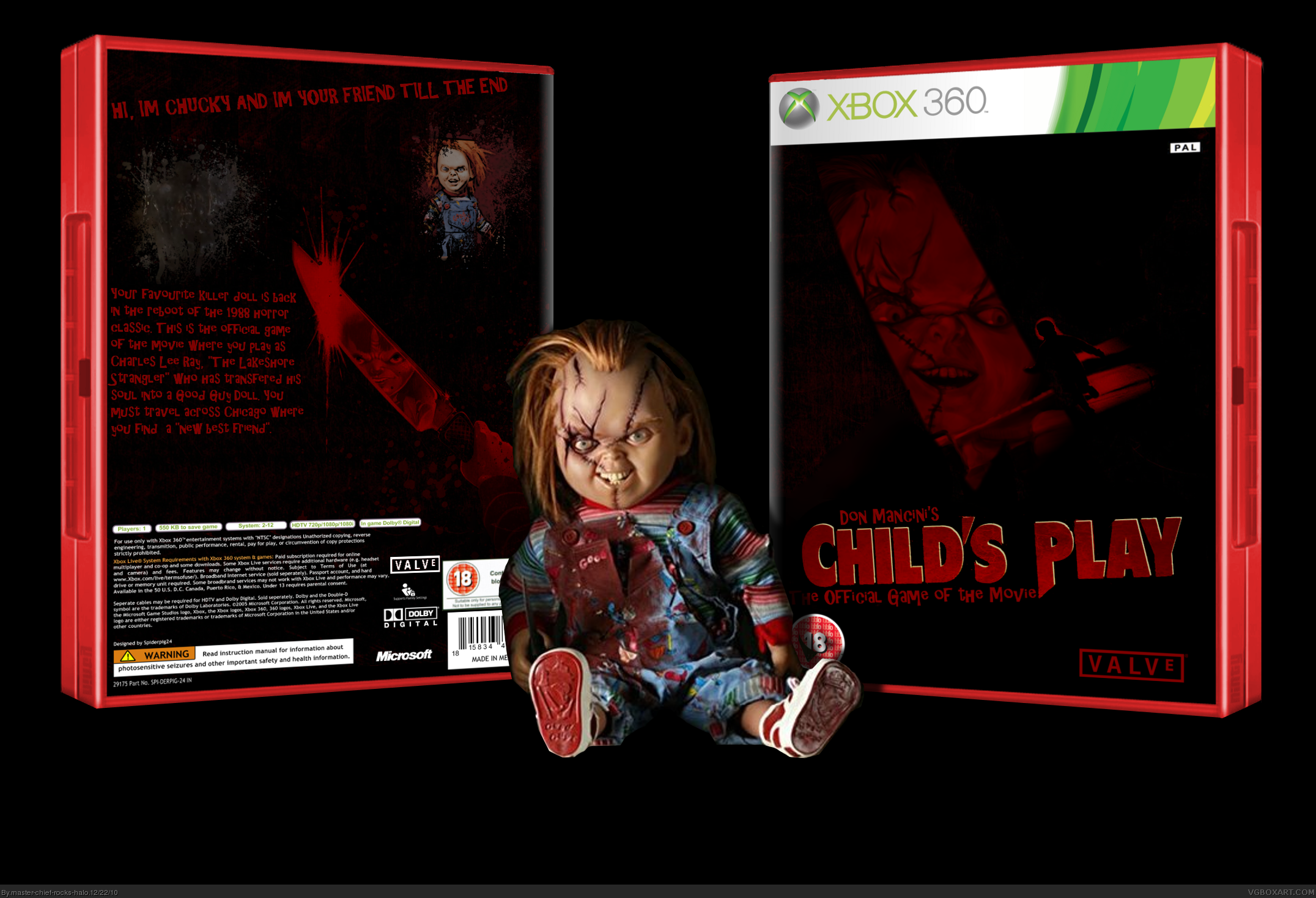 Don Mancini's Child's Play box cover