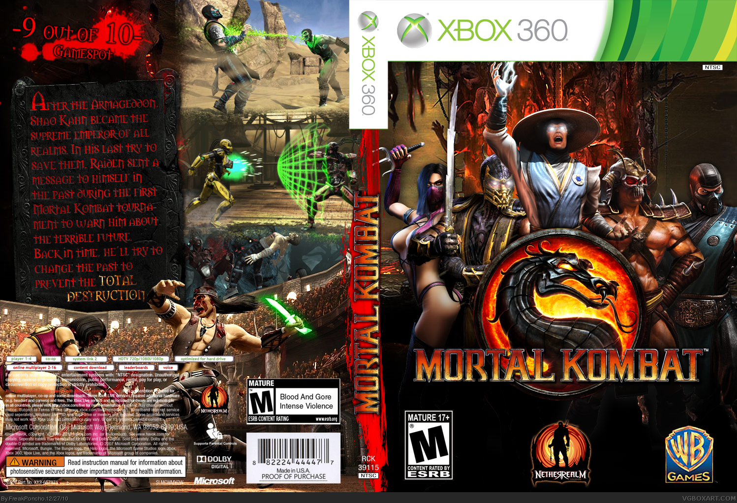 The memories of playing this shit on the Xbox 360  Mortal Kombat (2011)  thumbnail : r/deadmeatjames