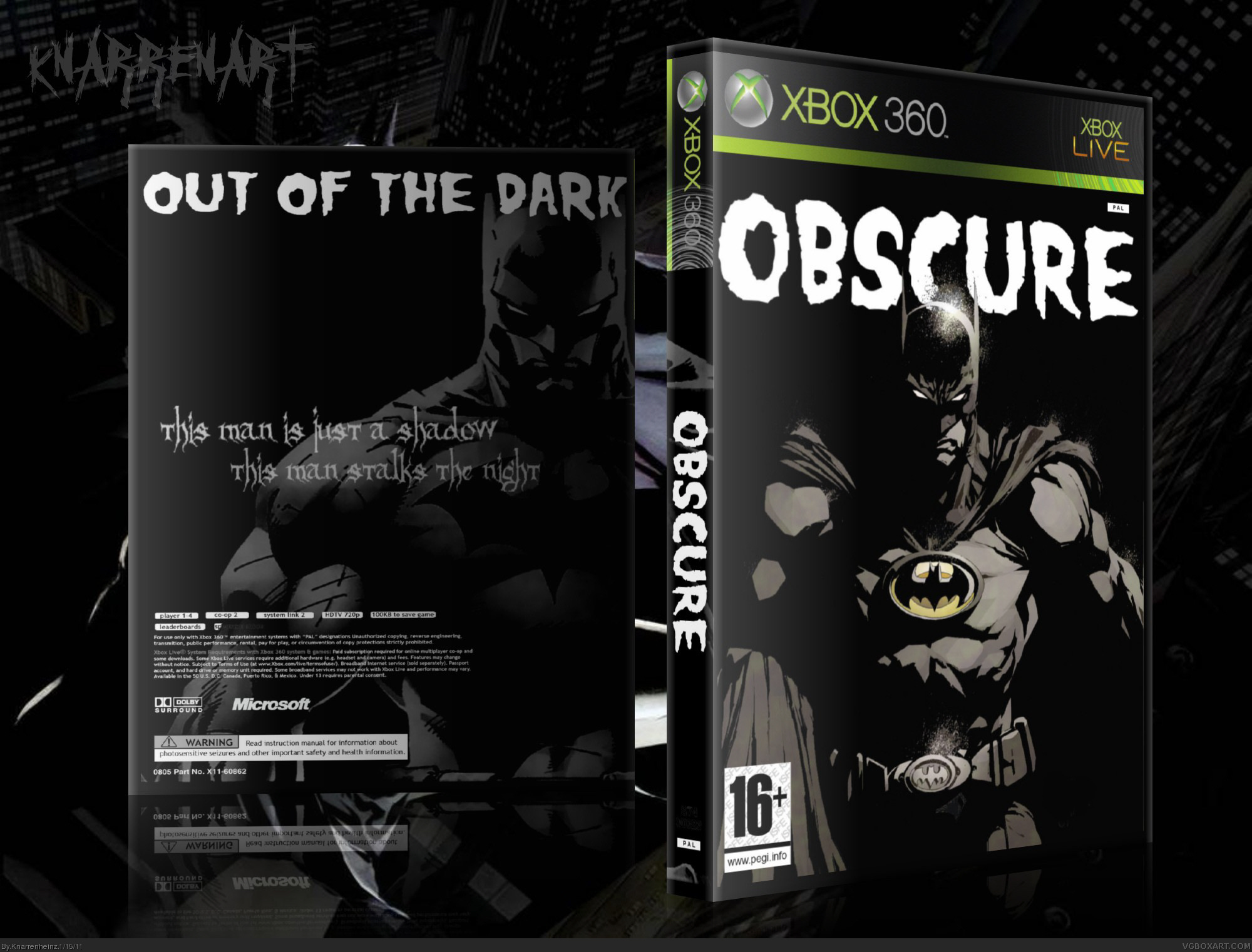 OBSCURE box cover