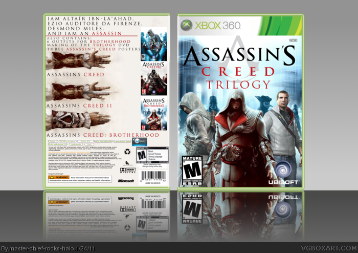Assassin's Creed Trilogy box art cover