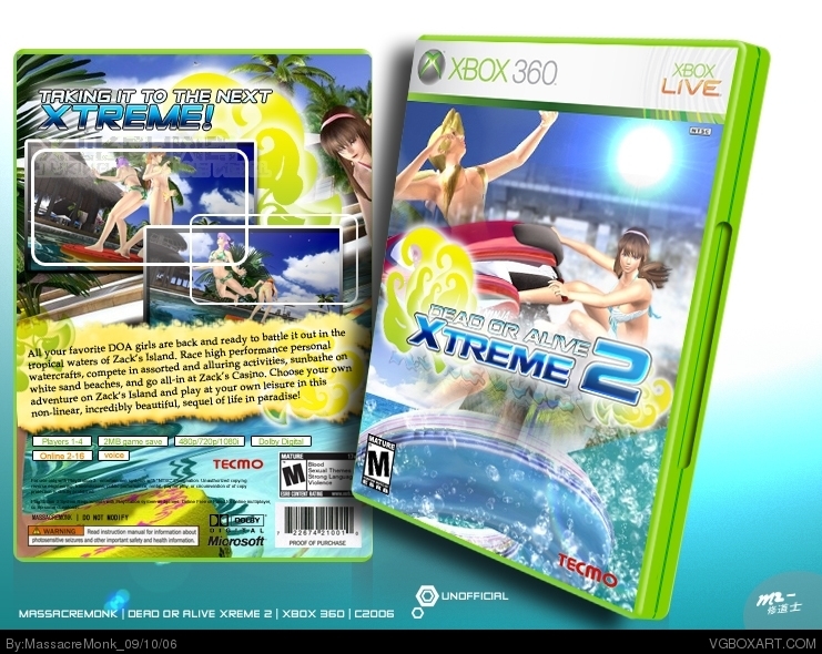 Dead or Alive Xtreme 2 box cover