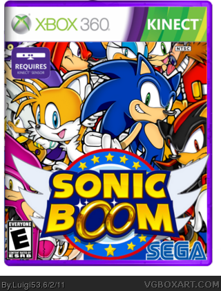 Sonic Boom box cover