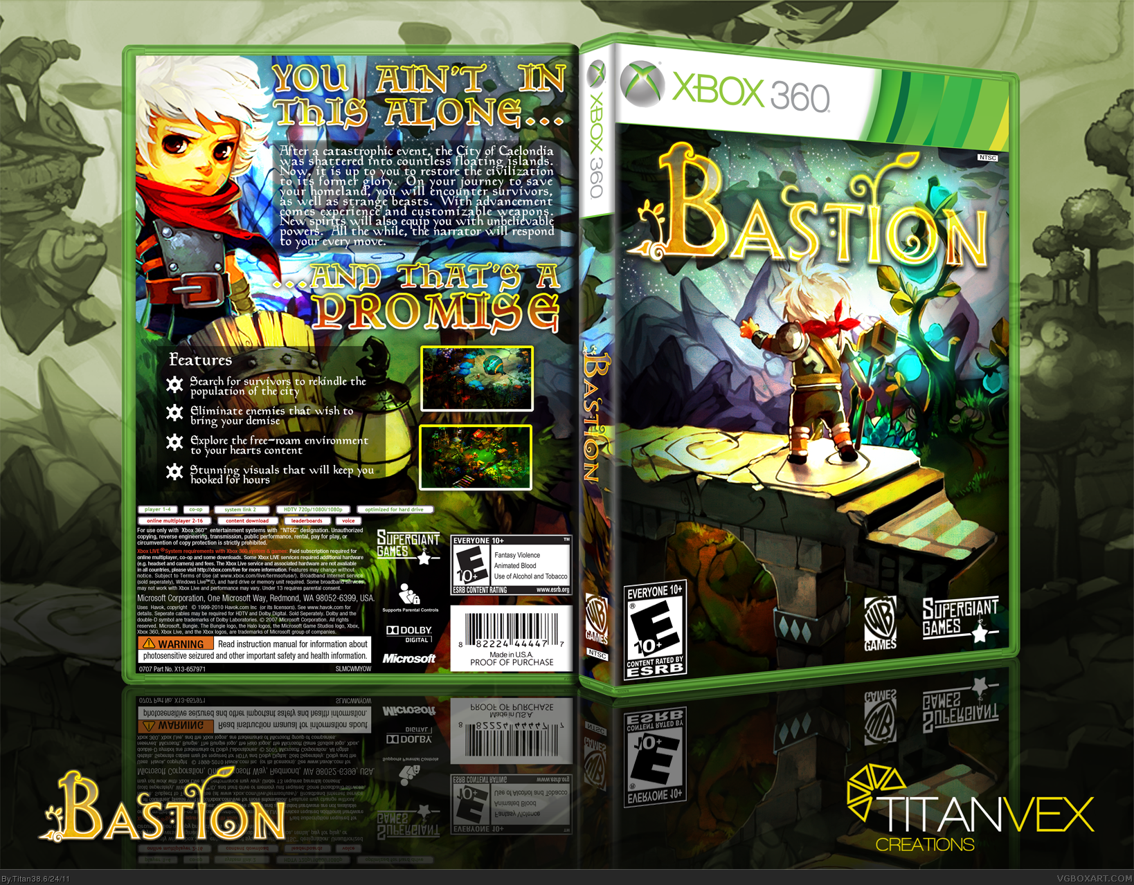 Bastion box cover