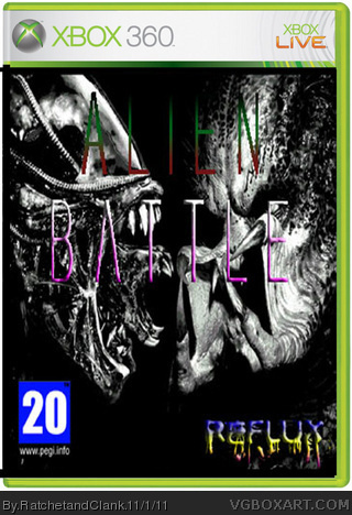 Alien Battle box art cover