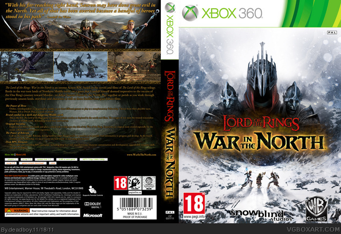 the lord of the rings war in the north xbox one