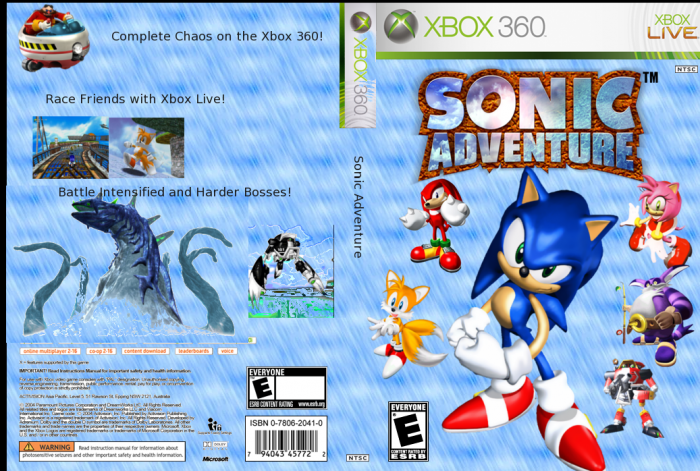 sonic adventures 2 xbox 360