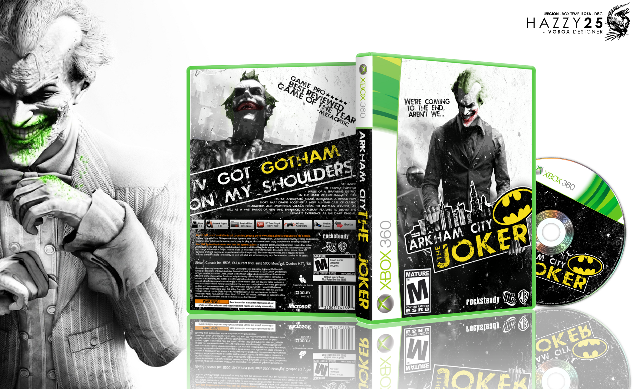 Batman Arkham City: Joker Edition box cover