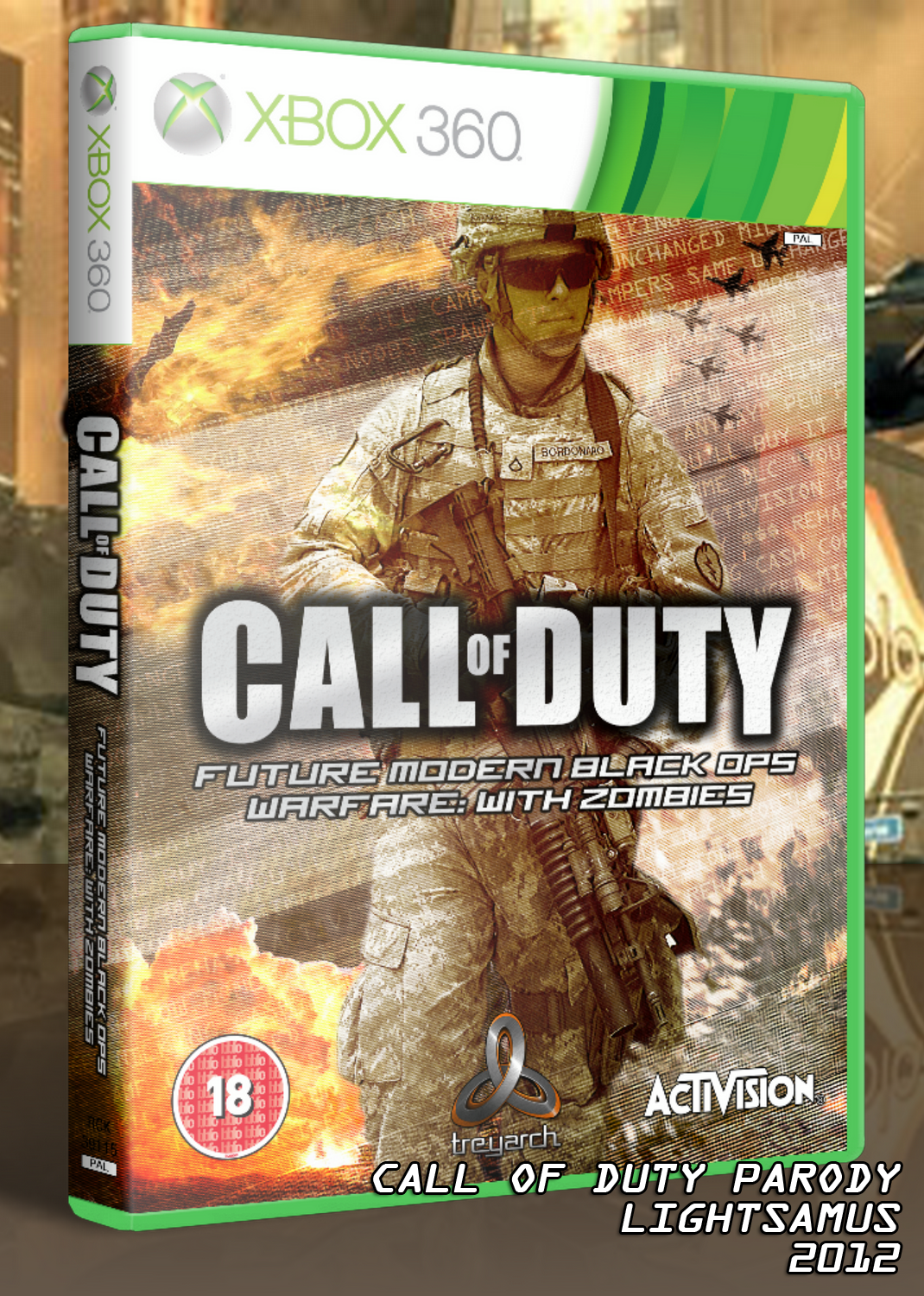 Call of Duty: Future Modern Black Ops Warfare box cover