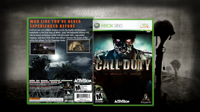 call of duty world at war 2 xbox one