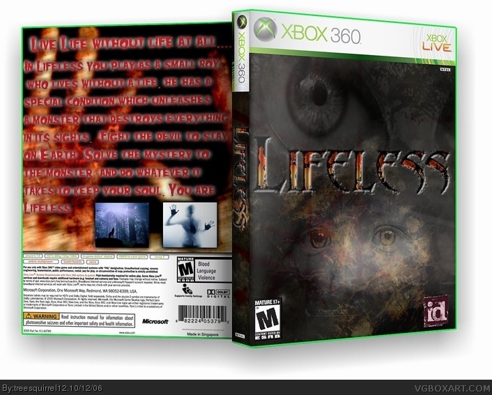 Lifeless box cover