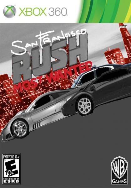 San Francisco Rush: Most Wanted box art cover