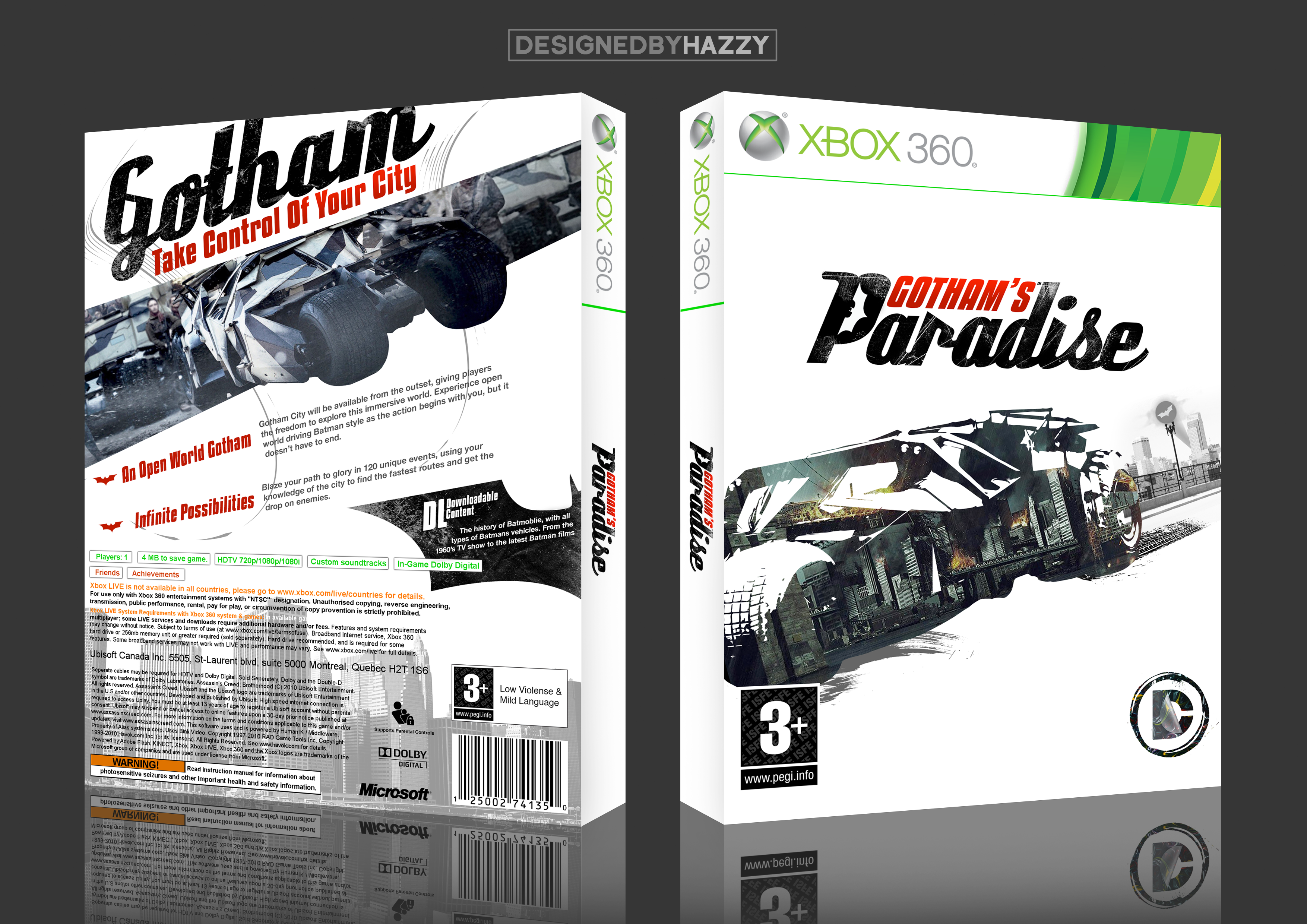 Gotham's Paradise box cover