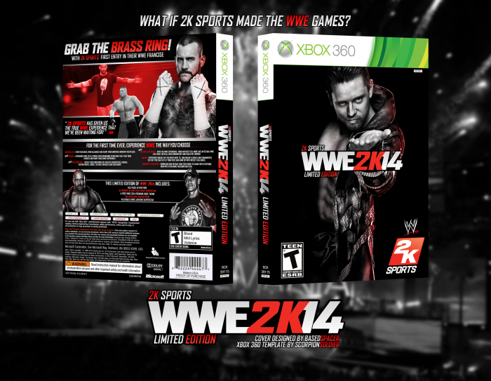 WWE 2K14 - What if? Xbox 360 Box Art Cover by BasedSPACER
 Wwe 2k14 Cover Xbox 360
