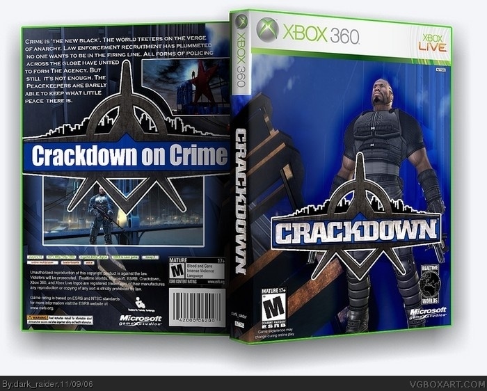 Crackdown box art cover