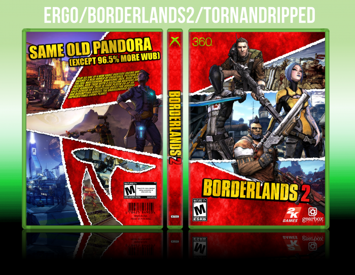Borderlands 2 box art cover