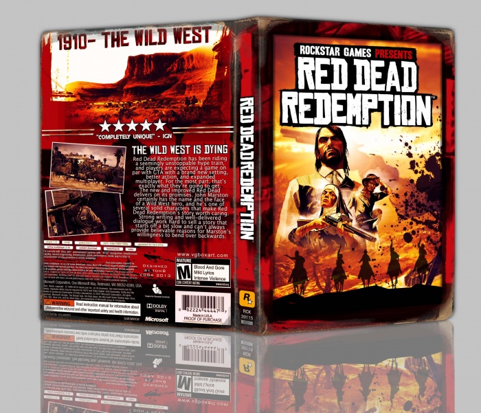 Xbox 360 » Red Dead Redemption Box Cover