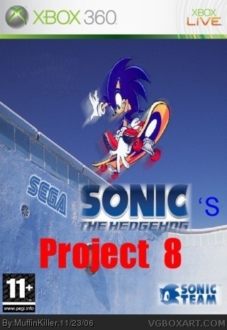 Sonic's Project 8 box cover