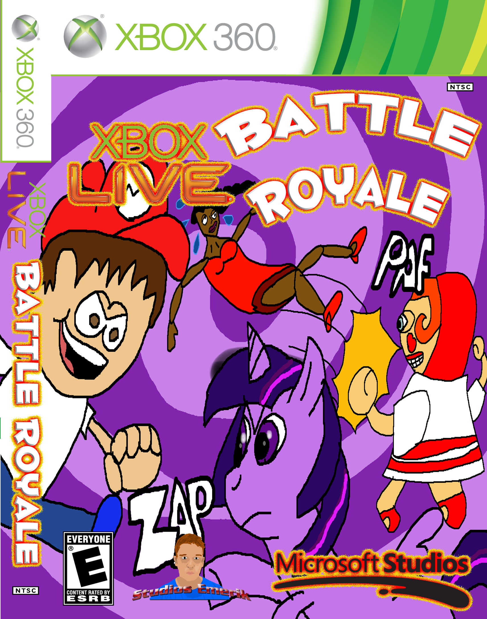 Xbox Live Battle Royale box cover