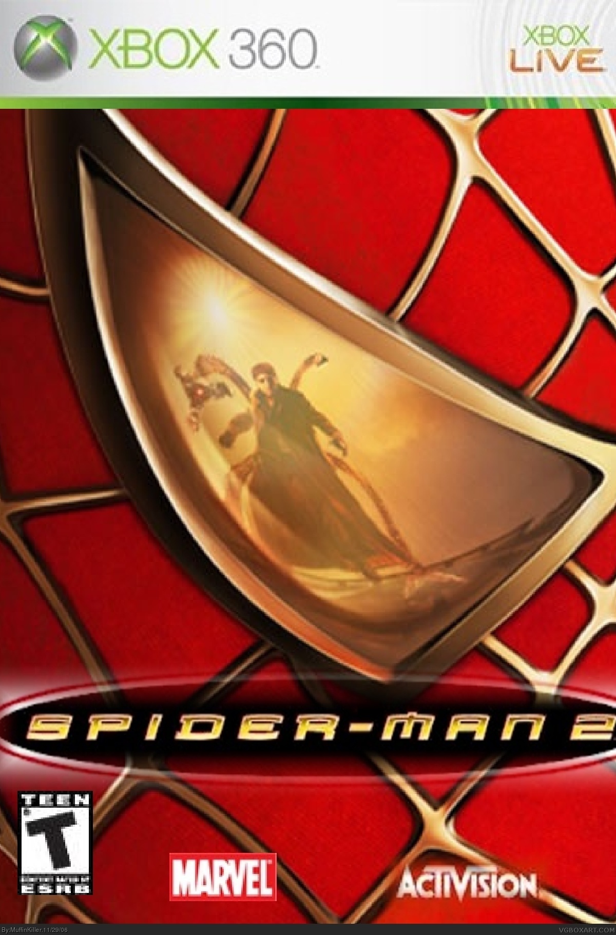 Spider Man II box cover